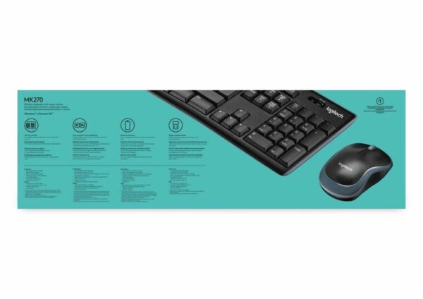 Logitech MK270 Zwart draadloos - Afbeelding 5